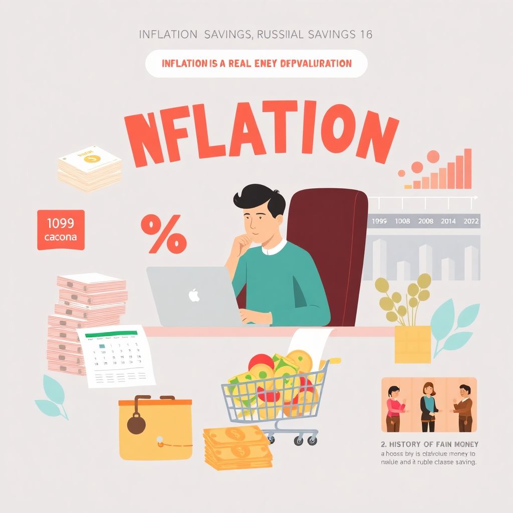 Как защитить сбережения от инфляции: стратегии вкладов в рублях и валюте
