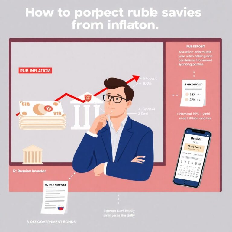 Как защитить сбережения от инфляции в рублях с помощью вкладов и инвестиций